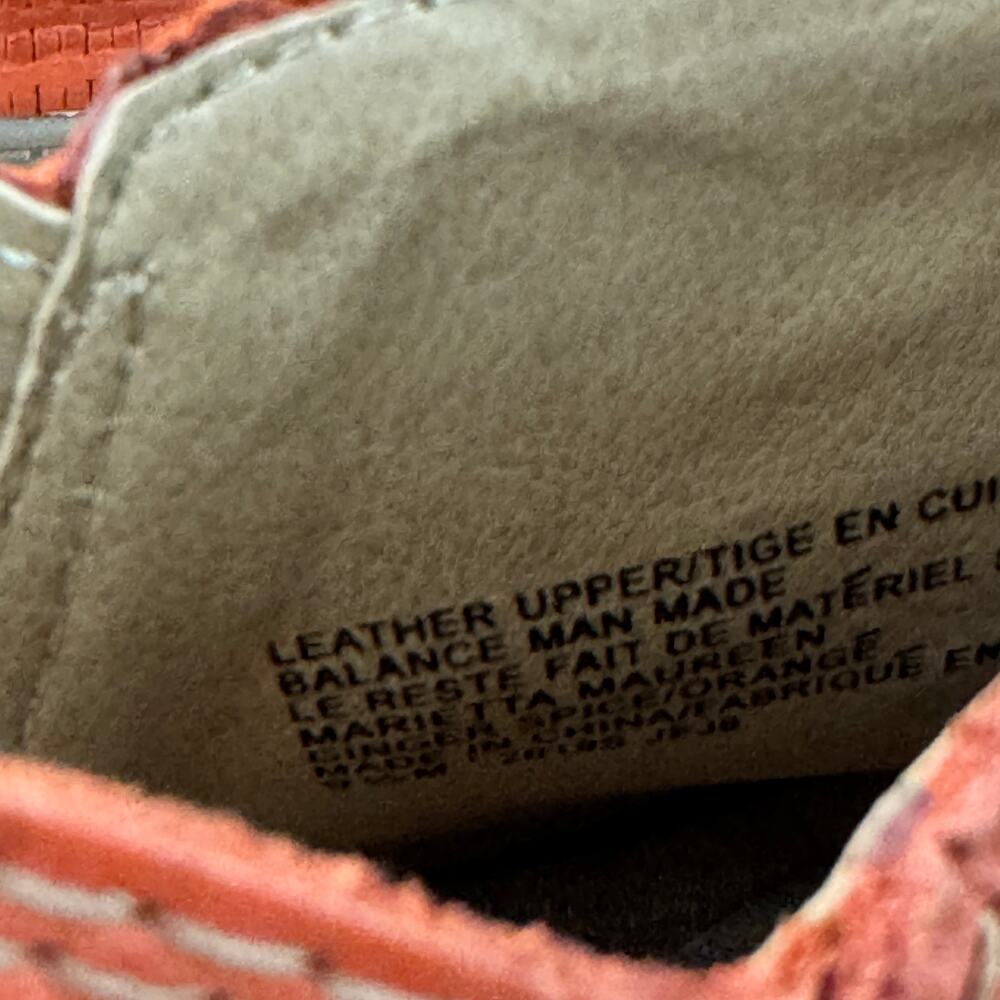 Earth Origins Womens Orange Open Toe Slingback Low Heel Leather Sandals 9.5 - Picture 10 of 14